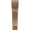 Ekena Millwork 2"W x 10"D x 10"H Thin New Brighton Rough Cedar Woodgrain TimberThane Corbel, Primed Tan CORUR02X10X10NEBRCPR - alternate 5